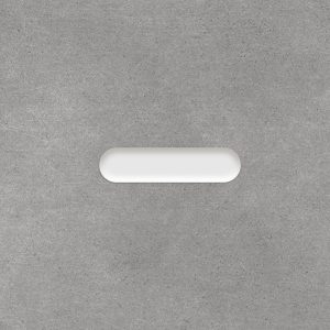 Taktile ribber i kompositt, lengde 13 cm m/lim. Velg farge. Pris pr. stk. - Lysegrå